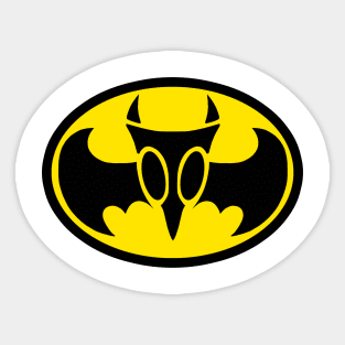 Bat Invader Sticker